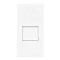 NOEN RJ11, GNIAZDO MODUŁOWE 22,5X45MM TELEFONICZNE RJ11, BIAŁE ORNO