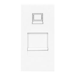 NOEN RJ45, GNIAZDO MODUŁOWE 22,5X45MM RJ45 CAT 5E, BIAŁE ORNO NOEN RJ45, GNIAZDO MODUŁOWE 22,5X45MM RJ45 CAT 5E, BIAŁE ORNO