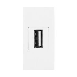 NOEN USB DATA, GNIAZDO MODUŁOWE 22,5X45MM USB DATA 2.0, PRZELOTKA, BIAŁE ORNO NOEN USB DATA, GNIAZDO MODUŁOWE 22,5X45MM USB DATA 2.0, PRZELOTKA, BIAŁE ORNO