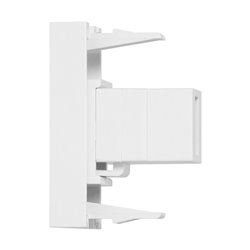 NOEN USB DATA, GNIAZDO MODUŁOWE 22,5X45MM USB DATA 2.0, PRZELOTKA, BIAŁE ORNO NOEN USB DATA, GNIAZDO MODUŁOWE 22,5X45MM USB DATA 2.0, PRZELOTKA, BIAŁE ORNO