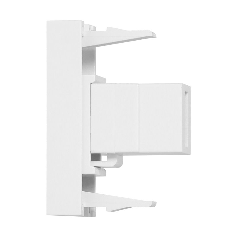 NOEN USB DATA, GNIAZDO MODUŁOWE 22,5X45MM USB DATA 2.0, PRZELOTKA, BIAŁE ORNO NOEN USB DATA, GNIAZDO MODUŁOWE 22,5X45MM USB DATA 2.0, PRZELOTKA, BIAŁE ORNO
