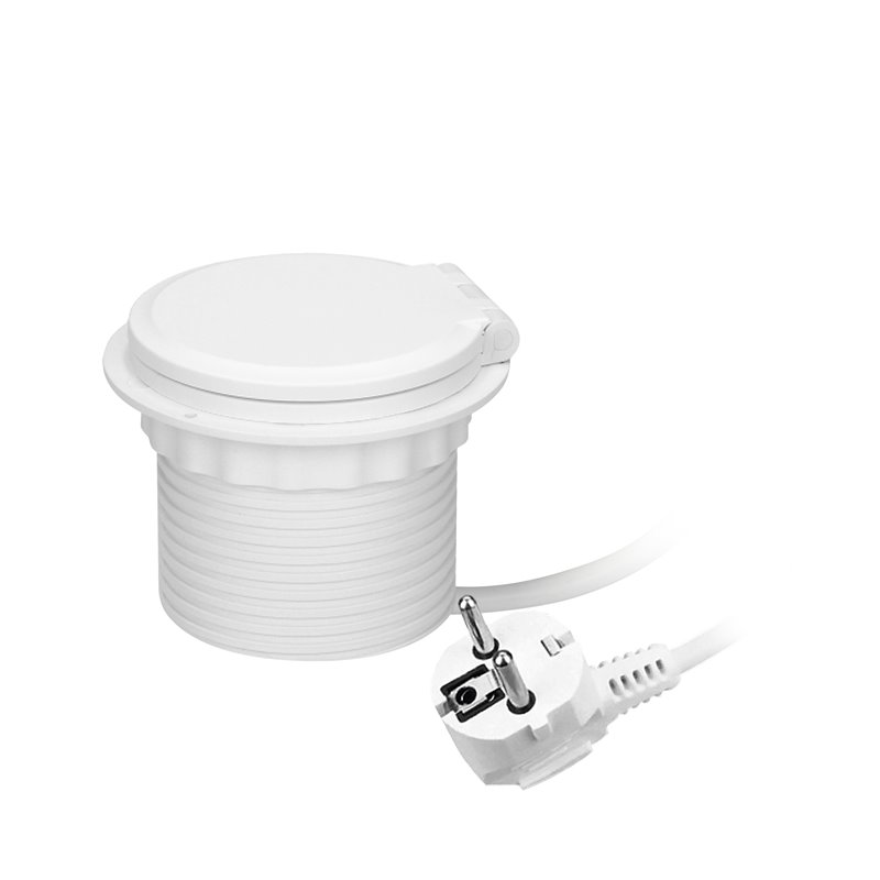 GNIAZDO MEBLOWE O8CM WPUSZCZANE W BLAT Z ŁADOWARKĄ INDUKCYJNĄ, ŁADOWARKĄ USB, PRZELOTKĄ KABLOWĄ I PRZEWODEM 2M, 1X2P+Z, 1XUSB 2, GNIAZDO MEBLOWE O8CM WPUSZCZANE W BLAT Z ŁADOWARKĄ INDUKCYJNĄ, ŁADOWARKĄ USB, PRZELOTKĄ KABLOWĄ I PRZEWODEM 2M, 1X2P+Z, 1XUSB 2,