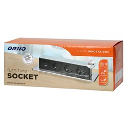 GNIAZDO MEBLOWE WYSUWANE Z BLATU Z PŁASKIM FREZOWANYM RANTEM, ŁADOWARKĄ USB I PRZEWODEM 2M, 3 GNIAZDA TYP F, 2 X USB (TYP A + C GNIAZDO MEBLOWE WYSUWANE Z BLATU Z PŁASKIM FREZOWANYM RANTEM, ŁADOWARKĄ USB I PRZEWODEM 2M, 3 GNIAZDA TYP F, 2 X USB (TYP A + C