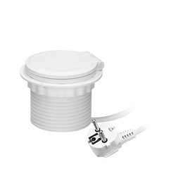 GNIAZDO MEBLOWE O8CM WPUSZCZANE W BLAT Z ŁADOWARKĄ INDUKCYJNĄ, ŁADOWARKĄ USB Z 2 GNIAZDAMI A I C, PRZELOTKĄ KABLOWĄ Z PRZEWODEM GNIAZDO MEBLOWE O8CM WPUSZCZANE W BLAT Z ŁADOWARKĄ INDUKCYJNĄ, ŁADOWARKĄ USB Z 2 GNIAZDAMI A I C, PRZELOTKĄ KABLOWĄ Z PRZEWODEM