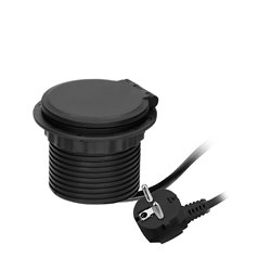 GNIAZDO MEBLOWE O8CM WPUSZCZANE W BLAT Z ŁADOWARKĄ INDUKCYJNĄ, ŁADOWARKĄ USB Z 2 GNIAZDAMI A I C, PRZELOTKĄ KABLOWĄ I PRZEWODEM GNIAZDO MEBLOWE O8CM WPUSZCZANE W BLAT Z ŁADOWARKĄ INDUKCYJNĄ, ŁADOWARKĄ USB Z 2 GNIAZDAMI A I C, PRZELOTKĄ KABLOWĄ I PRZEWODEM