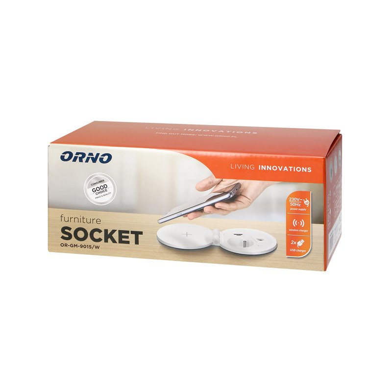 GNIAZDO MEBLOWE O8CM WPUSZCZANE W BLAT Z ŁADOWARKĄ INDUKCYJNĄ, ŁADOWARKĄ USB Z 2 GNIAZDAMI A I C, PRZELOTKĄ KABLOWĄ I PRZEWODEM GNIAZDO MEBLOWE O8CM WPUSZCZANE W BLAT Z ŁADOWARKĄ INDUKCYJNĄ, ŁADOWARKĄ USB Z 2 GNIAZDAMI A I C, PRZELOTKĄ KABLOWĄ I PRZEWODEM