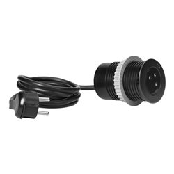 GNIAZDO WPUSZCZANE W BLAT 2P+Z Z SYSTEMEM EASYEJECT, USB 3.0, 1,5M + PRZEJŚCIÓWKA DO USB ORNO GNIAZDO WPUSZCZANE W BLAT 2P+Z Z SYSTEMEM EASYEJECT, USB 3.0, 1,5M + PRZEJŚCIÓWKA DO USB ORNO