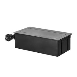 GNIAZDO MEBLOWE REDE, 2X2P+Z, 2XUSB Z PRZEWODEM 1,5M, CZARNE ORNO GNIAZDO MEBLOWE REDE, 2X2P+Z, 2XUSB Z PRZEWODEM 1,5M, CZARNE ORNO