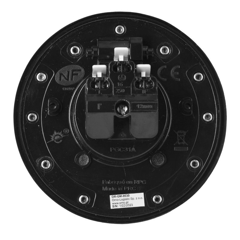 HERMETYCZNE GNIAZDO ELEKTRYCZNE OKRĄGŁE, IP55 ORNO HERMETYCZNE GNIAZDO ELEKTRYCZNE OKRĄGŁE, IP55 ORNO
