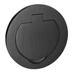 HERMETYCZNE GNIAZDO ELEKTRYCZNE OKRĄGŁE, IP55, 1X2P+Z(FRENCH), CZARNE ORNO HERMETYCZNE GNIAZDO ELEKTRYCZNE OKRĄGŁE, IP55, 1X2P+Z(FRENCH), CZARNE ORNO