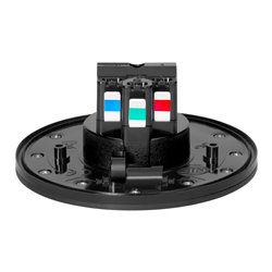 HERMETYCZNE GNIAZDO ELEKTRYCZNE OKRĄGŁE, IP55, 1X2P+Z(FRENCH), CZARNE ORNO HERMETYCZNE GNIAZDO ELEKTRYCZNE OKRĄGŁE, IP55, 1X2P+Z(FRENCH), CZARNE ORNO