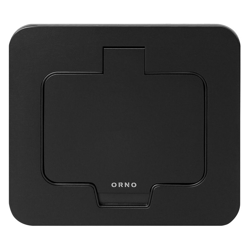 HERMETYCZNE GNIAZDO ELEKTRYCZNE PROSTOKĄTNE, IP55, CZARNE ORNO HERMETYCZNE GNIAZDO ELEKTRYCZNE PROSTOKĄTNE, IP55, CZARNE ORNO