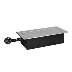 GNIAZDA MEBLOWE WPUSZCZANE W BLAT Z PŁASKIM FREZOWANYM RANTEM, ŁADOWARKĄ USB I PRZEWODEM 1,5M, 2X2P+Z, 2XUSB (TYP A+C 3,6A), SRE GNIAZDA MEBLOWE WPUSZCZANE W BLAT Z PŁASKIM FREZOWANYM RANTEM, ŁADOWARKĄ USB I PRZEWODEM 1,5M, 2X2P+Z, 2XUSB (TYP A+C 3,6A), SRE