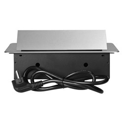 GNIAZDA MEBLOWE WPUSZCZANE W BLAT Z PŁASKIM FREZOWANYM RANTEM, ŁADOWARKĄ USB I PRZEWODEM 1,5M, 2X2P+Z, 2XUSB (TYP A+C 3,6A), SRE GNIAZDA MEBLOWE WPUSZCZANE W BLAT Z PŁASKIM FREZOWANYM RANTEM, ŁADOWARKĄ USB I PRZEWODEM 1,5M, 2X2P+Z, 2XUSB (TYP A+C 3,6A), SRE