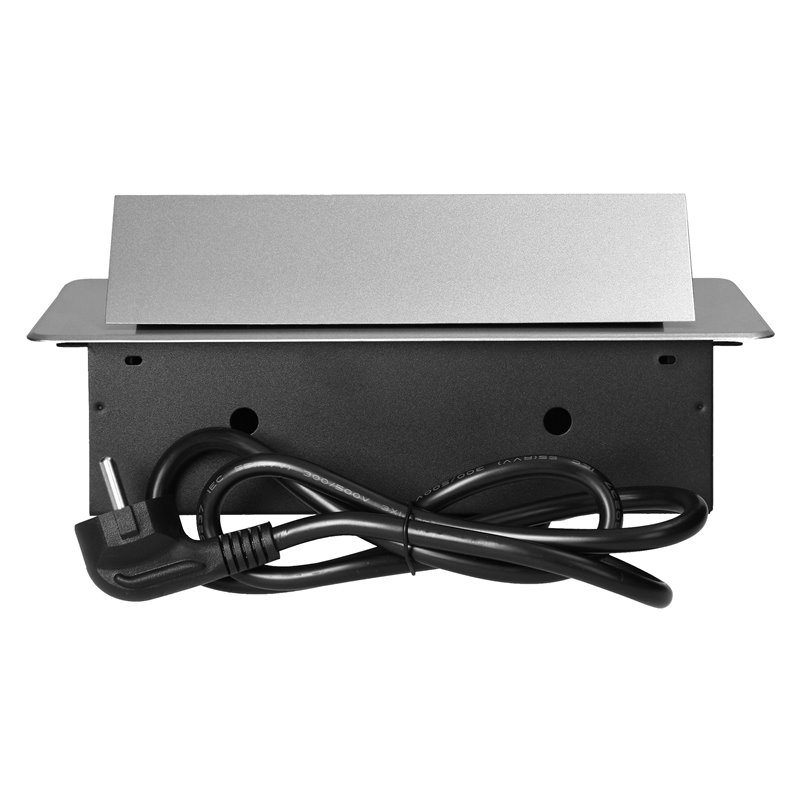 GNIAZDA MEBLOWE WPUSZCZANE W BLAT Z PŁASKIM FREZOWANYM RANTEM, ŁADOWARKĄ USB I PRZEWODEM 1,5M, 2X2P+Z, 2XUSB (TYP A+C 3,6A), SRE GNIAZDA MEBLOWE WPUSZCZANE W BLAT Z PŁASKIM FREZOWANYM RANTEM, ŁADOWARKĄ USB I PRZEWODEM 1,5M, 2X2P+Z, 2XUSB (TYP A+C 3,6A), SRE