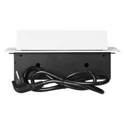 GNIAZDA MEBLOWE WPUSZCZANE W BLAT Z PŁASKIM FREZOWANYM RANTEM, ŁADOWARKĄ USB I PRZEWODEM 1,5M, 2X2P+Z, 2XUSB (TYP A+C 3,6A), BIA GNIAZDA MEBLOWE WPUSZCZANE W BLAT Z PŁASKIM FREZOWANYM RANTEM, ŁADOWARKĄ USB I PRZEWODEM 1,5M, 2X2P+Z, 2XUSB (TYP A+C 3,6A), BIA