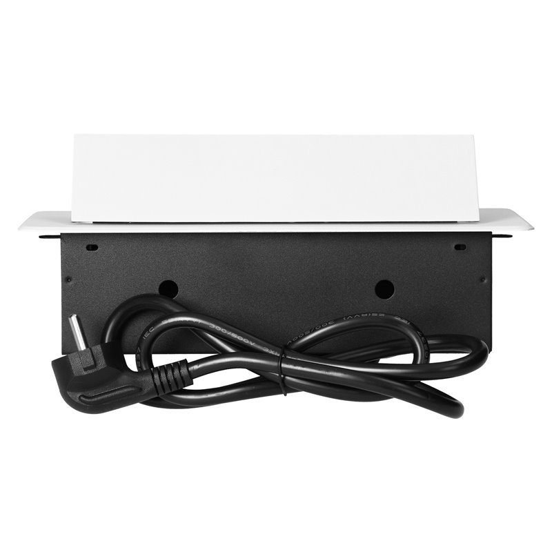 GNIAZDA MEBLOWE WPUSZCZANE W BLAT Z PŁASKIM FREZOWANYM RANTEM, ŁADOWARKĄ USB I PRZEWODEM 1,5M, 2X2P+Z, 2XUSB (TYP A+C 3,6A), BIA GNIAZDA MEBLOWE WPUSZCZANE W BLAT Z PŁASKIM FREZOWANYM RANTEM, ŁADOWARKĄ USB I PRZEWODEM 1,5M, 2X2P+Z, 2XUSB (TYP A+C 3,6A), BIA