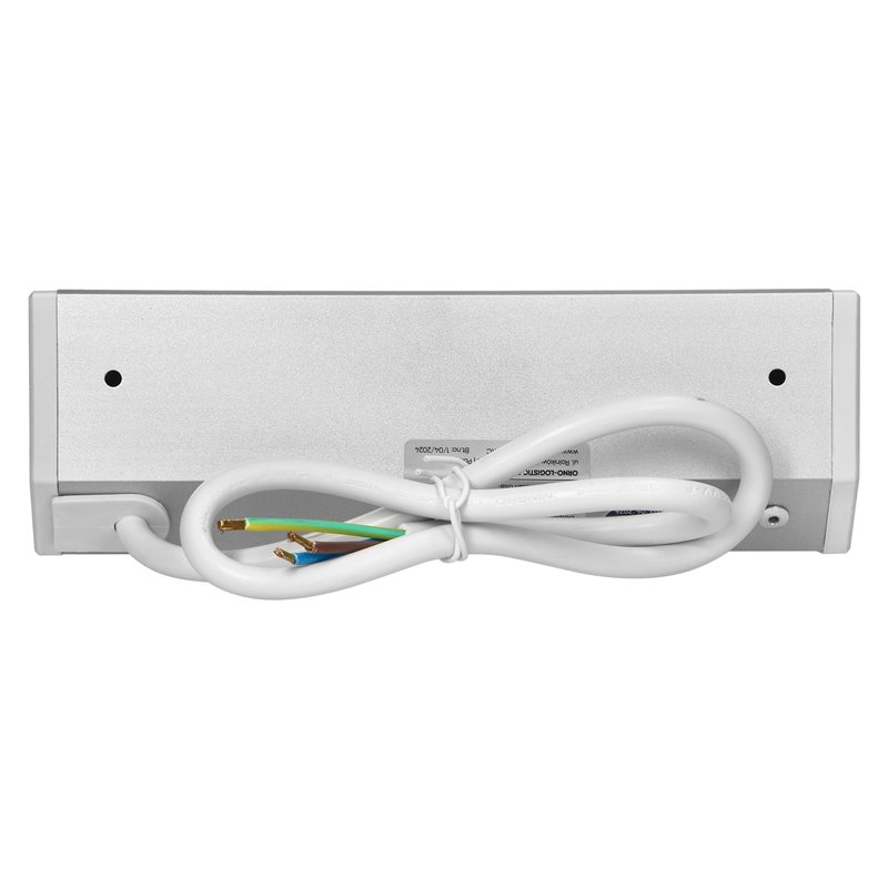GNIAZDO MEBLOWE 2X2P+Z, 2XUSB (TYP A+C 2,4A), BIAŁO-SREBRNE ORNO GNIAZDO MEBLOWE 2X2P+Z, 2XUSB (TYP A+C 2,4A), BIAŁO-SREBRNE ORNO