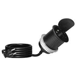 GNIAZDO MEBLOWE O6CM WPUSZCZANE W BLAT Z POKRYWKĄ, ŁADOWARKĄ USB I PRZEWODEM 1,9M, 1X2P+Z (SCHUKO), 1XUSB (TYP C 20W), CZARNE OR GNIAZDO MEBLOWE O6CM WPUSZCZANE W BLAT Z POKRYWKĄ, ŁADOWARKĄ USB I PRZEWODEM 1,9M, 1X2P+Z (SCHUKO), 1XUSB (TYP C 20W), CZARNE OR