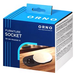 GNIAZDO MEBLOWE O6CM, WPUSZCZANE W BLAT Z PRZESUWNĄ POKRYWKĄ, ŁADOWARKĄ USB I PRZEWODEM 1,9M, 1X2P+Z (SCHUKO), 2XUSB (TYP A+C PD GNIAZDO MEBLOWE O6CM, WPUSZCZANE W BLAT Z PRZESUWNĄ POKRYWKĄ, ŁADOWARKĄ USB I PRZEWODEM 1,9M, 1X2P+Z (SCHUKO), 2XUSB (TYP A+C PD