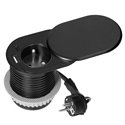 GNIAZDO MEBLOWE O6CM, WPUSZCZANE W BLAT Z PRZESUWNĄ POKRYWKĄ, ŁADOWARKĄ USB I PRZEWODEM 1,9M, 1X2P+Z (FRENCH), 2XUSB (TYP A+C PD GNIAZDO MEBLOWE O6CM, WPUSZCZANE W BLAT Z PRZESUWNĄ POKRYWKĄ, ŁADOWARKĄ USB I PRZEWODEM 1,9M, 1X2P+Z (FRENCH), 2XUSB (TYP A+C PD