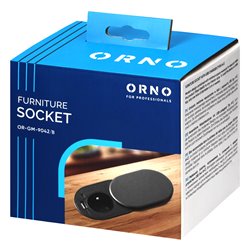 GNIAZDO MEBLOWE O6CM, WPUSZCZANE W BLAT Z PRZESUWNĄ POKRYWKĄ, ŁADOWARKĄ USB I PRZEWODEM 1,9M, 1X2P+Z (FRENCH), 2XUSB (TYP A+C PD GNIAZDO MEBLOWE O6CM, WPUSZCZANE W BLAT Z PRZESUWNĄ POKRYWKĄ, ŁADOWARKĄ USB I PRZEWODEM 1,9M, 1X2P+Z (FRENCH), 2XUSB (TYP A+C PD