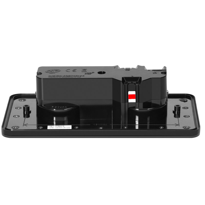 HERMETYCZNE GNIAZDO ELEKTRYCZNE PODWÓJNE, PROSTOKĄTNE, IP55, CZARNE ORNO HERMETYCZNE GNIAZDO ELEKTRYCZNE PODWÓJNE, PROSTOKĄTNE, IP55, CZARNE ORNO