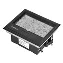 PUSZKA PODŁOGOWA NA GNIAZDA MODUŁOWE 4 X 45X45MM LUB 8 X 22,5X45MM, POKRYWA: MATERIAŁ WŁASNY, CZARNA ORNO