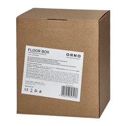 PUSZKA PODŁOGOWA NA GNIAZDA MODUŁOWE 4 X 45X45MM LUB 8 X 22,5X45MM, POKRYWA: MATERIAŁ WŁASNY, CZARNA ORNO PUSZKA PODŁOGOWA NA GNIAZDA MODUŁOWE 4 X 45X45MM LUB 8 X 22,5X45MM, POKRYWA: MATERIAŁ WŁASNY, CZARNA ORNO