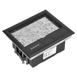 PUSZKA PODŁOGOWA NA GNIAZDA MODUŁOWE 4 X 45X45MM LUB 8 X 22,5X45MM, POKRYWA: MATERIAŁ WŁASNY, CZARNA ORNO PUSZKA PODŁOGOWA NA GNIAZDA MODUŁOWE 4 X 45X45MM LUB 8 X 22,5X45MM, POKRYWA: MATERIAŁ WŁASNY, CZARNA ORNO