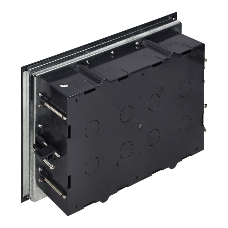PUSZKA PODŁOGOWA NA GNIAZDA MODUŁOWE 8 X 45X45MM LUB 16 X 22,5X45MM, POKRYWA: MATERIAŁ WŁASNY, CZARNA ORNO PUSZKA PODŁOGOWA NA GNIAZDA MODUŁOWE 8 X 45X45MM LUB 16 X 22,5X45MM, POKRYWA: MATERIAŁ WŁASNY, CZARNA ORNO