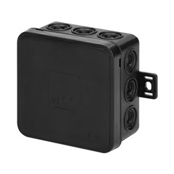 PUSZKA N/T CLICK, IP54, 12 PRZEPUSTÓW, 75X75X41MM, CZARNA, 66 SZT. ORNO PUSZKA N/T CLICK, IP54, 12 PRZEPUSTÓW, 75X75X41MM, CZARNA, 66 SZT. ORNO