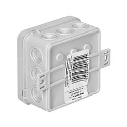 PUSZKA N/T CLICK, IP54, 12 PRZEPUSTÓW, 75X75X41MM, SZARA, 66 SZT. ORNO PUSZKA N/T CLICK, IP54, 12 PRZEPUSTÓW, 75X75X41MM, SZARA, 66 SZT. ORNO