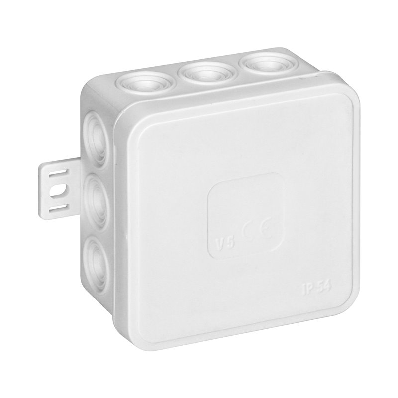 PUSZKA N/T CLICK, IP54, 12 PRZEPUSTÓW, 75X75X41MM, BIAŁA ORNO PUSZKA N/T CLICK, IP54, 12 PRZEPUSTÓW, 75X75X41MM, BIAŁA ORNO