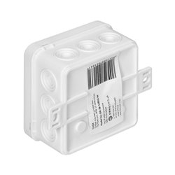 PUSZKA N/T CLICK, IP54, 12 PRZEPUSTÓW, 75X75X41MM, BIAŁA ORNO PUSZKA N/T CLICK, IP54, 12 PRZEPUSTÓW, 75X75X41MM, BIAŁA ORNO