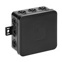 PUSZKA N/T CLICK, IP54, 12 PRZEPUSTÓW, 85X85X41MM, CZARNA ORNO PUSZKA N/T CLICK, IP54, 12 PRZEPUSTÓW, 85X85X41MM, CZARNA ORNO