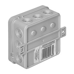 PUSZKA N/T CLICK, IP54, 12 PRZEPUSTÓW, 85X85X41MM, SZARA ORNO PUSZKA N/T CLICK, IP54, 12 PRZEPUSTÓW, 85X85X41MM, SZARA ORNO