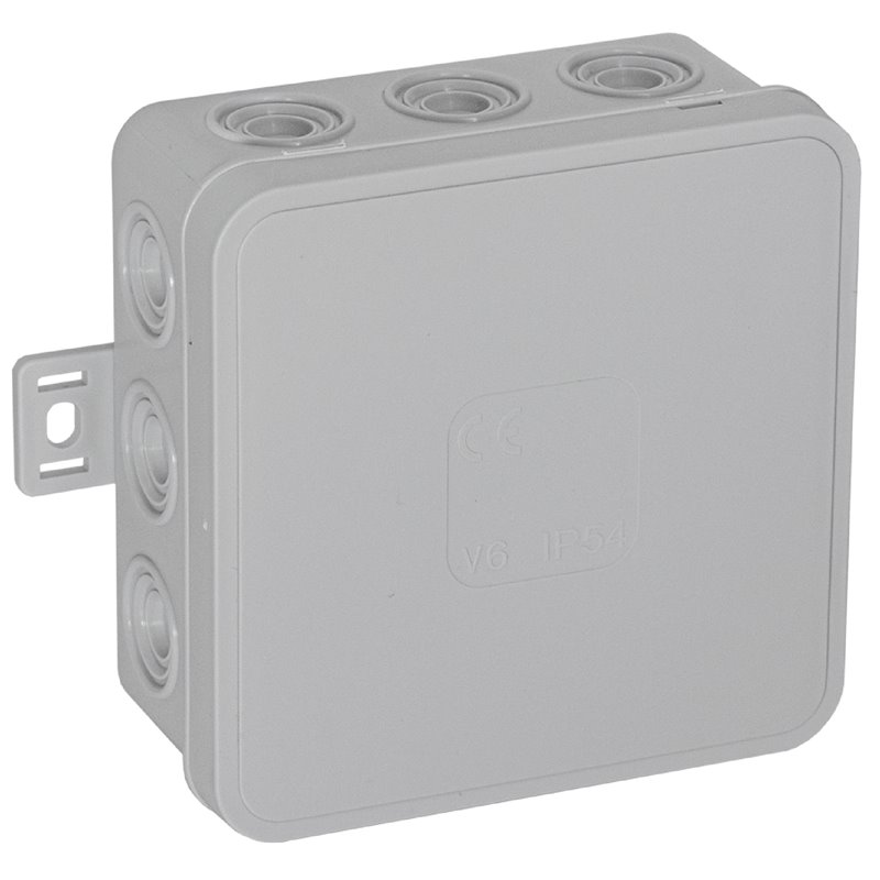 PUSZKA N/T CLICK, IP54, 12 PRZEPUSTÓW, 85X85X41MM, SZARA, 50 SZT. ORNO