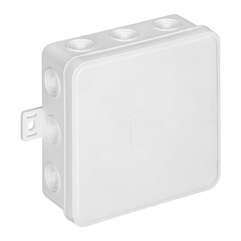 PUSZKA N/T CLICK, IP54, 12 PRZEPUSTÓW, 100X100X41MM, BIAŁA ORNO PUSZKA N/T CLICK, IP54, 12 PRZEPUSTÓW, 100X100X41MM, BIAŁA ORNO