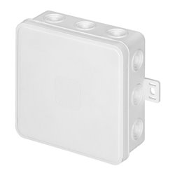 PUSZKA N/T CLICK, IP54, 12 PRZEPUSTÓW, 100X100X41MM, BIAŁA ORNO PUSZKA N/T CLICK, IP54, 12 PRZEPUSTÓW, 100X100X41MM, BIAŁA ORNO