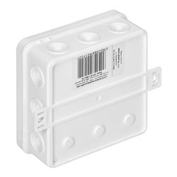 PUSZKA N/T CLICK, IP54, 12 PRZEPUSTÓW, 100X100X41MM, BIAŁA ORNO PUSZKA N/T CLICK, IP54, 12 PRZEPUSTÓW, 100X100X41MM, BIAŁA ORNO
