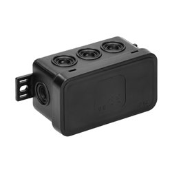 PUSZKA N/T CLICK, IP54, 8 PRZEPUSTÓW, 80X45X41MM, CZARNA ORNO PUSZKA N/T CLICK, IP54, 8 PRZEPUSTÓW, 80X45X41MM, CZARNA ORNO