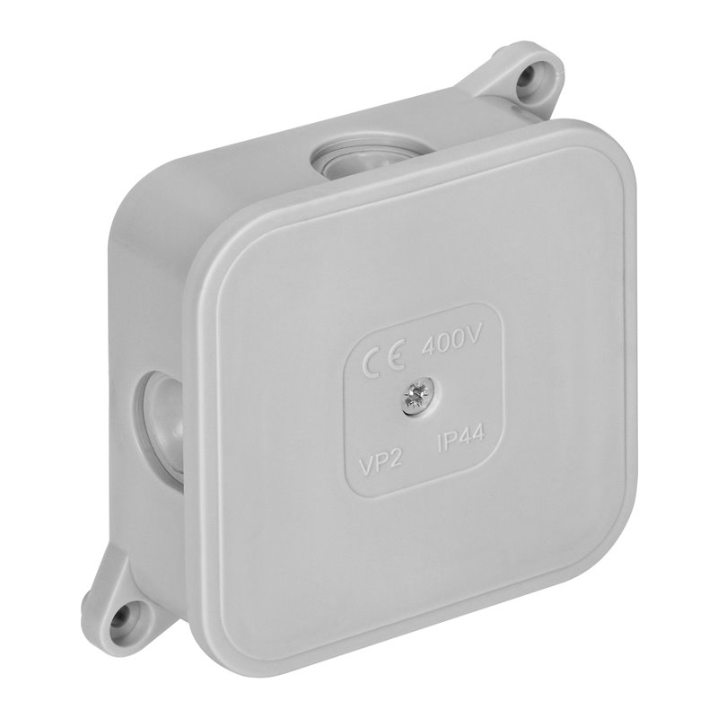 PUSZKA N/T ECO IP44 400V 4 DŁAWNICE GUMOWE 85X85X35MM SZARY 60 SZT. ORNO PUSZKA N/T ECO IP44 400V 4 DŁAWNICE GUMOWE 85X85X35MM SZARY 60 SZT. ORNO