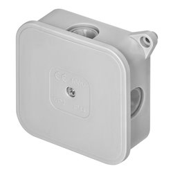 PUSZKA N/T ECO IP44 400V 4 DŁAWNICE GUMOWE 85X85X35MM SZARY 60 SZT. ORNO PUSZKA N/T ECO IP44 400V 4 DŁAWNICE GUMOWE 85X85X35MM SZARY 60 SZT. ORNO