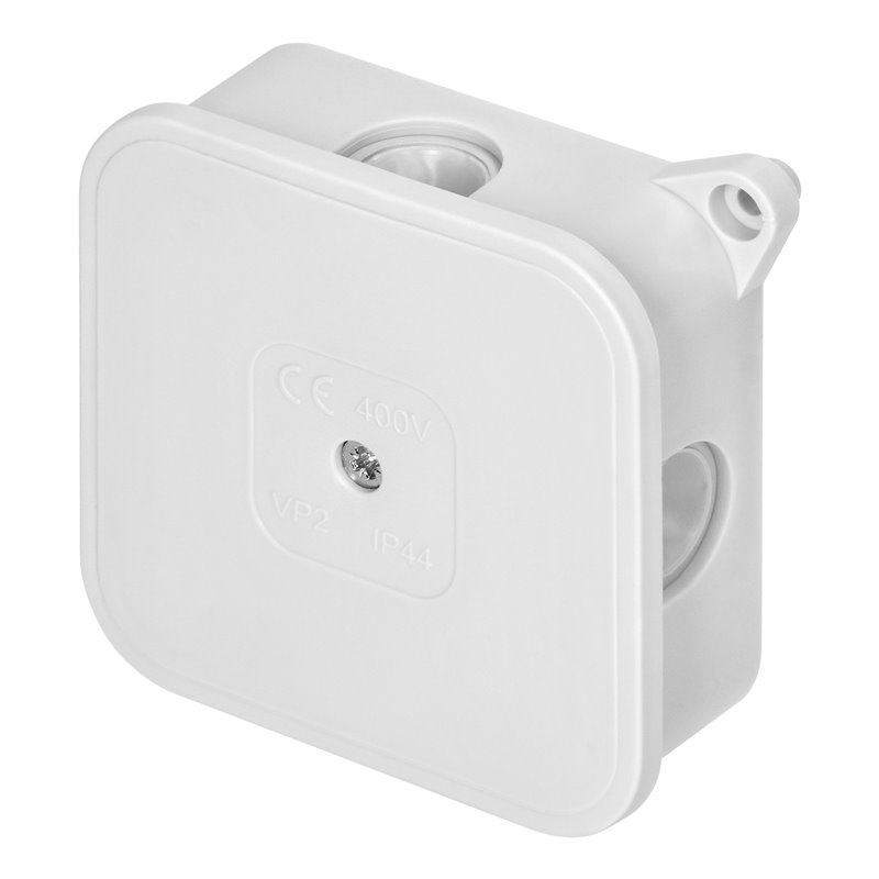 PUSZKA N/T ECO IP44 400V 4 DŁAWNICE GUMOWE 85X85X35MM BIAŁY 60 SZT. ORNO PUSZKA N/T ECO IP44 400V 4 DŁAWNICE GUMOWE 85X85X35MM BIAŁY 60 SZT. ORNO