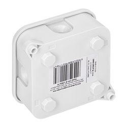 PUSZKA N/T ECO IP44 400V 4 DŁAWNICE GUMOWE 85X85X35MM BIAŁY 60 SZT. ORNO PUSZKA N/T ECO IP44 400V 4 DŁAWNICE GUMOWE 85X85X35MM BIAŁY 60 SZT. ORNO