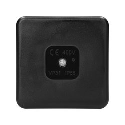 PUSZKA N/T PRO, IP55, 400V, 12 PRZEPUSTÓW, 85X85X37MM, CZARNA ORNO PUSZKA N/T PRO, IP55, 400V, 12 PRZEPUSTÓW, 85X85X37MM, CZARNA ORNO