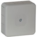 PUSZKA N/T PRO, IP55, 400V, 12 PRZEPUSTÓW GUMOWYCH, 85X85X37MM, SZARA, 60 SZT. ORNO