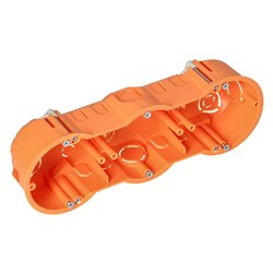 PUSZKA P/T 60 MM PŁYTKA TRZYKROTNA DO G/K, 80 SZT ORNO PUSZKA P/T 60 MM PŁYTKA TRZYKROTNA DO G/K, 80 SZT ORNO