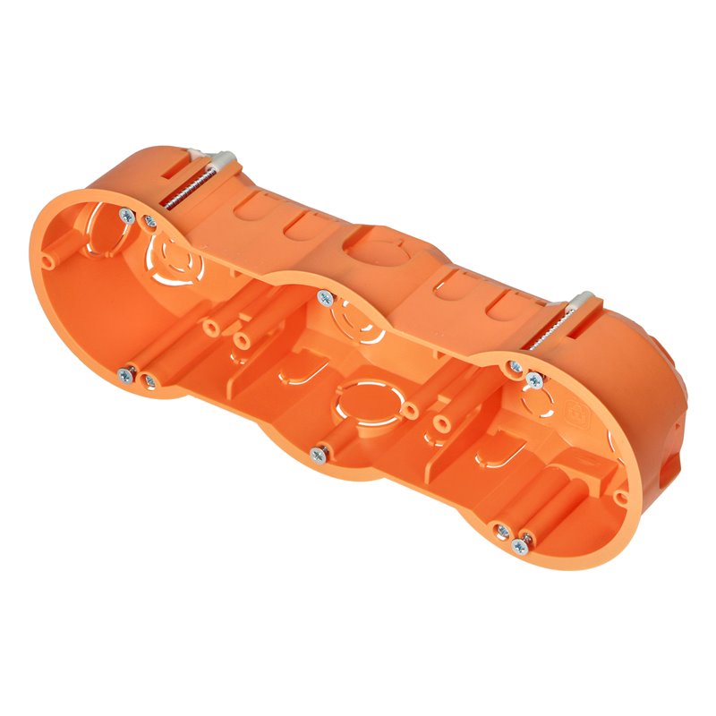 PUSZKA P/T 60 MM PŁYTKA TRZYKROTNA DO G/K, 80 SZT ORNO PUSZKA P/T 60 MM PŁYTKA TRZYKROTNA DO G/K, 80 SZT ORNO
